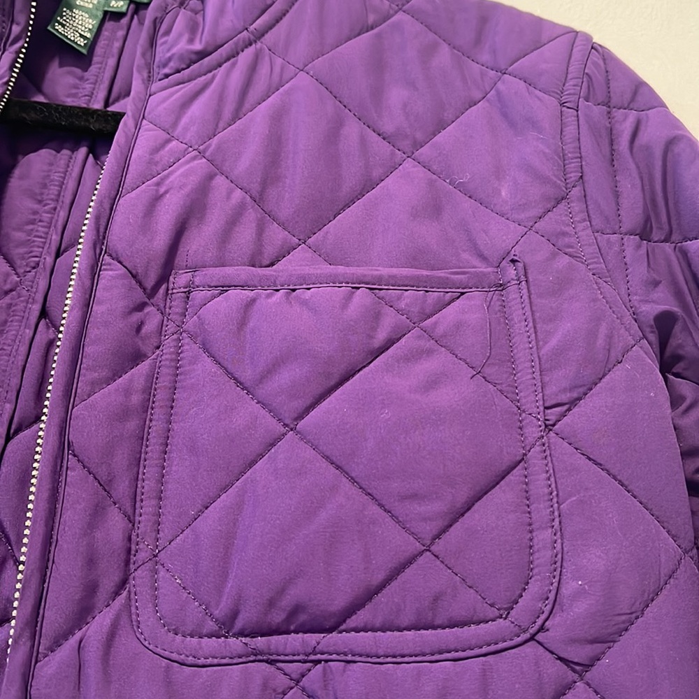 Ralph Lauren purple quilted jacket - Picture 8 of 13